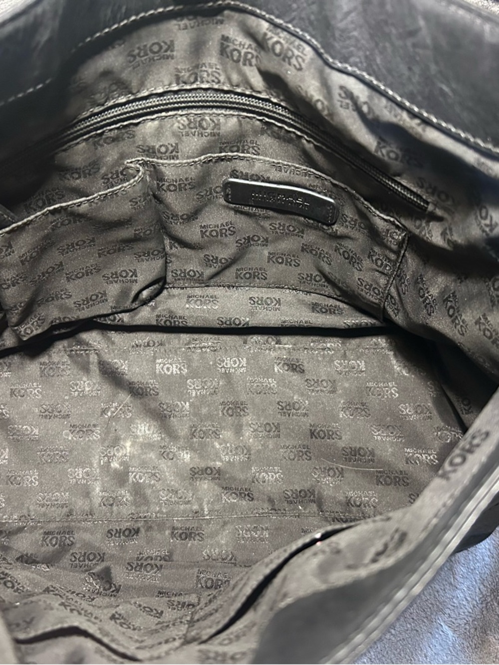 Michael Kors Millbrook Hobo w/ Monogram Canvas & Leather Trim - Picture 8 of 8